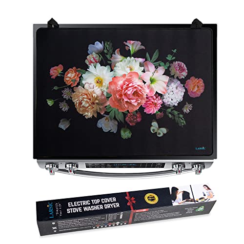 Larsic Stove Cover Protects Electric Stove Washer Dryer Top. Anti