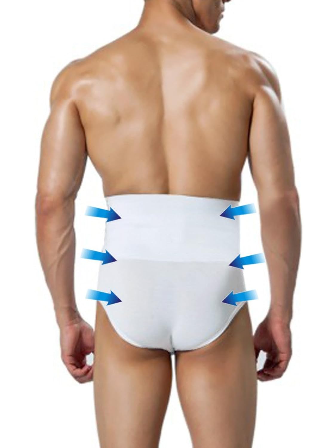 aarp's seamless slimming men shapewear brief tummy tucker