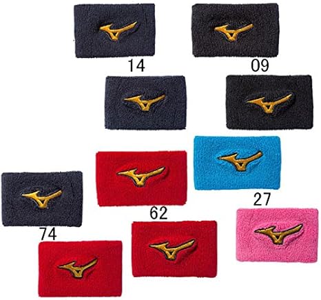 Amazon ミズノ ミズノプロ Mizuno Pro 限定 R Line リストバンド ショートタイプ 2個入り 12jy7y52 27 ブルー ピンク Mizuno ミズノ リストバンド