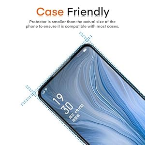 VGUARD [3 Pack] Pellicola Vetro Temperato per Oppo Reno, [Copertura Completa] Pellicola Protettiva Protezione per… - immagine 3