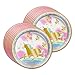 Gold Rainbow Unicorn Pegasus Birthday Party Supplies Set Plates Napkins Cups Tableware Kit for 16