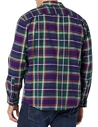 Amazon Essentials Men's Long-Sleeve Flannel Shirt