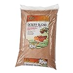 Zilla Reptile Terrarium Bedding Substrate Desert Blend Walnut, 10-Qt.