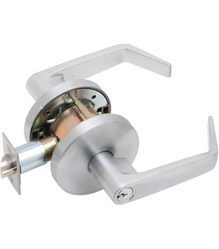 稀少 80s BANDAI パレッタコム パズル型文房具 10種 デッドストック Falcon W101S DAN 626 Dane Satin Chrome Medium Duty Passage Lever