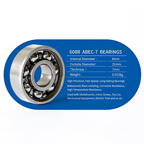 image for FREEDARE New Longboard Bearings, Skateboard Bearings, Skate Bearings, 
