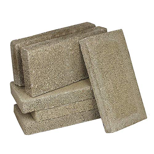 US Stove Company FireBrick 4.5 x 9 x 1.25 Inch Wood Stove Ceramic Fire Bricks (12 Bricks)
