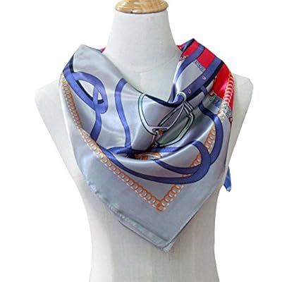 Women's Fashion Silk Feeling Polyester Scarf Head Neckerchief Women's Fashion Silk Feeling Polyester Scarf Head Neckerchief