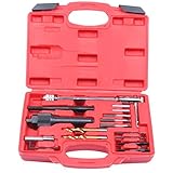 Qbace 16pcs Glow Plug Removal Remover Tool Set Kit Damaged 8mm 10mm Plastic Case