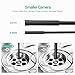 USB Endoscope, DEPSTECH Upgraded 5.5mm Ultra-Thin Inspection Camera Semi-Rigid Waterproof Snake Camera Borescope with USB Adpater and 6 Adjustable LED Lights-16.5ft