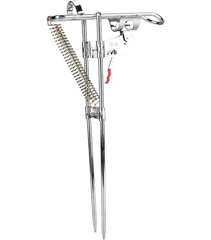 Amazon.com: Vomeko Auto Fishing Rod Holder - Spring Fishing Rod Holder with  Automatic Hooksetter, Metal Fishing Rod Double Spring Fishing Bracket for  Convenient and Effortless Fishing. : Sports & Outdoors
