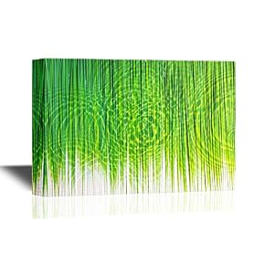 Green Leaf of Papyrus Abstract Background