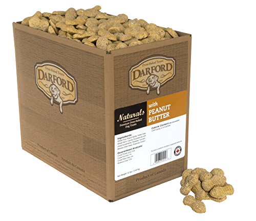 Naturals Oven Baked Dog Treats with Peanut Butter, 12 lb