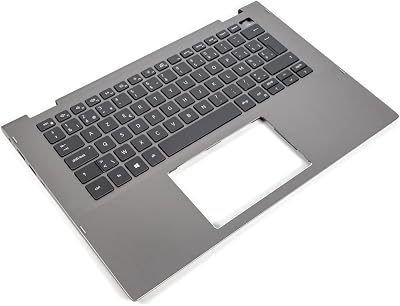 Dell Inspiron 5400 5406 2-in-1 Palmrest Belgian Backlit Keyboard Renewed 0X46H3