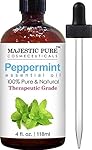 Majestic Pure Peppermint Essential Oil, Premium Quality, 4 fl. oz.
