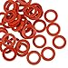 Tatuo 35 Packs Garden Hose Washer Rubber Heavy Duty Red Rubber Washer Fit All Standard 3/4 Inch Garden Hose Fittings