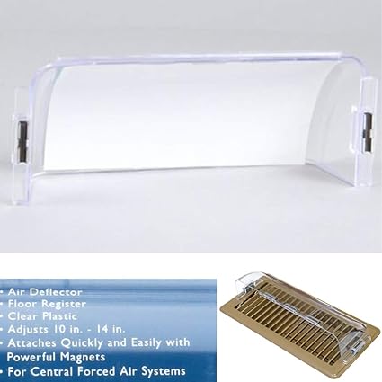 Accord Magnetic Adjustable Air Deflector Heavy Duty For