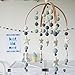 Baby Crib Mobile by Tik Tak Design Co – Felt Ball Mobile for Your Boy or Girl Babies Bed Room – 100% NZ Wool - Designer Colors to Match Your Nursery and Delight Your Child