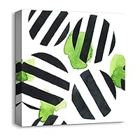 Canvas Wall Art Abstract Color Canvas Prints Home Artwork Decoration for Living Room,Bedroom - 12x12 inches