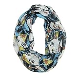 DC Comics Women's Wonder Woman Infinity Loop Scarf, Multi-Color