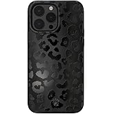 VELVET CAVIAR Black Leopard Cheetah Print Phone Case for iPhone 14 Pro Max - Compatible with MagSafe - 10ft Drop Tested