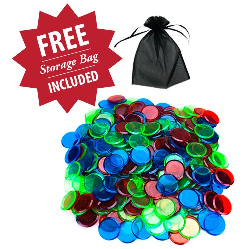 300 Mixed Color Bingo Markers with Free Storage Bag by Royal Bingo Supplies - Thumbnail 6