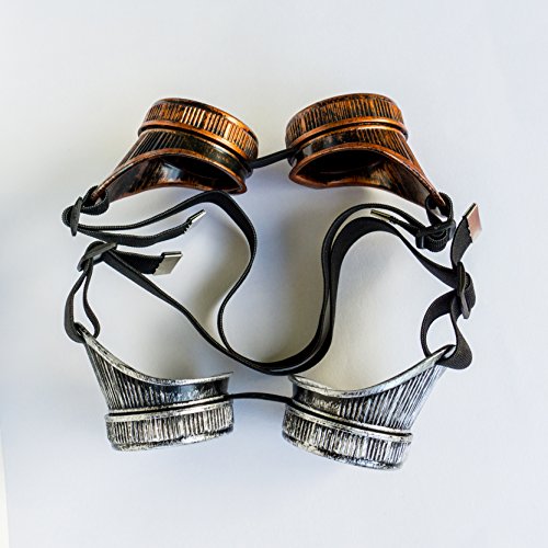 image for Noir Atelier New Real Metal Feel&Look Handcrafted 2pcs Steampunk Victo