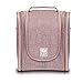 BOACAY Hanging Travel Toiletry Bag for Women and Men, Makeup Bag, Bathroom & Shower Organizer Kit for Accessories, Cosmetics, Travel Essentials
