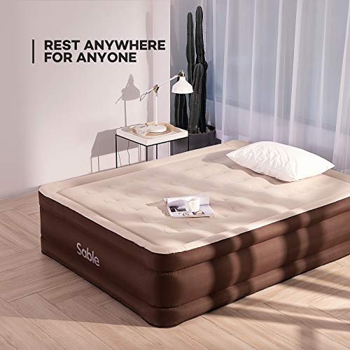 sable queen size air bed