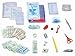 First Aid Kit 102 Piece The Only One With Flashlight And Multi-Use Knife - Ideal Emergency Kit - FDA Approved Glow in the Dark ifak For Camping Sport Outdoor Car Home Travel Hiking Safety Survival