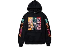 Xuminvty Academia Hitoshi Shinso Hoodie Toga Himiko Deku Pullover Youth Bakugou Hoodie Izuku Midoriya Sweatshirt
