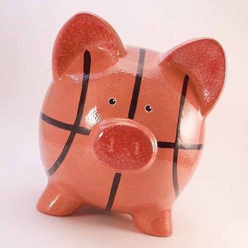 Amazon Com Basketball Personalized Piggy Bank Kids Room Baby