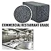 Upper Midland Products Grill Griddle Cleaning Brick Block, Pack of 4 - Pumice Cleaner Stone Tool for Grates, Flat top Cookers and Stoves in Bulk