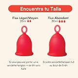 Asan Menstrual Cup Heavy Flow - Easy Insertion, 12 Hour Leakproof view 4