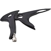 Portable Air Brush Grip Stand, Preventing Cramping and Enhancing Control, with Airbrush Handle, Air Brush Grip Holder, Spray Tool Accessories, Black