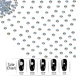 LPBeads 3000 Pieces SS16 Clear AB Hotfix