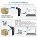 Eyoyo Wireless 2D Barcode Scanner, 2-in-1 Wireless and Wired 1D 2D QR Bar Codes Reader Handheld Image Scanner Datamatrix PDF417 Code for Screen Scanning Work with Windows, Mac, PC