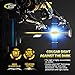 Cougar Motor X-Small 9006 LED Headlight Bulb, 10000Lm 6500K (HB4) All-in-One Conversion Kit - Cool White CREE