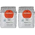 Amazon Fresh, Colombia Whole Bean Coffee Medium Roast, 32 Oz (Pack of 2)