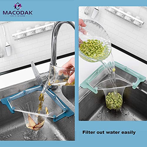 MACODAK Sink Strainers for Kitchen Sink, No Washing Sink Food Catcher