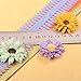 IMISNO DIY Flower Design Paper Quilling with Slotted Tool - Handcrafted Gifts (8 Style)