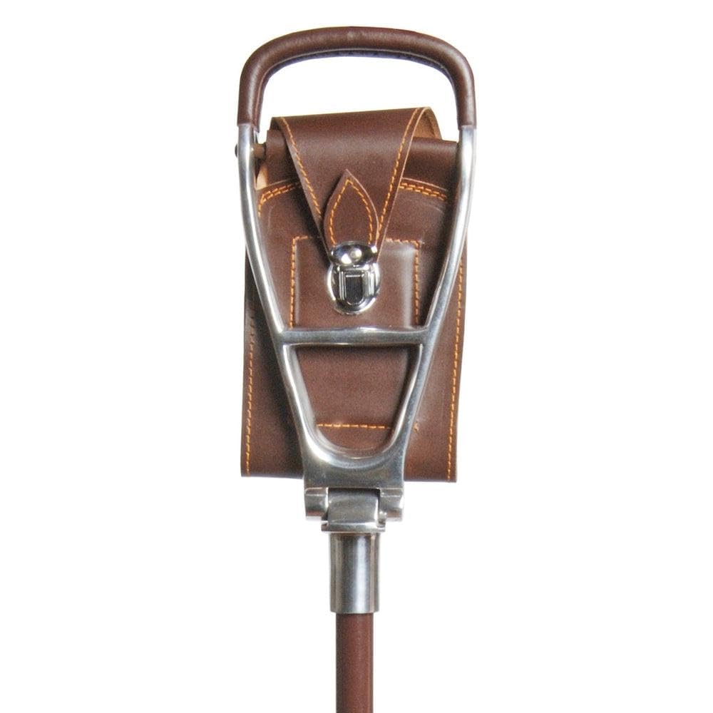 Classic Canes Quality Follower shooting stick - seat stick with leather seat