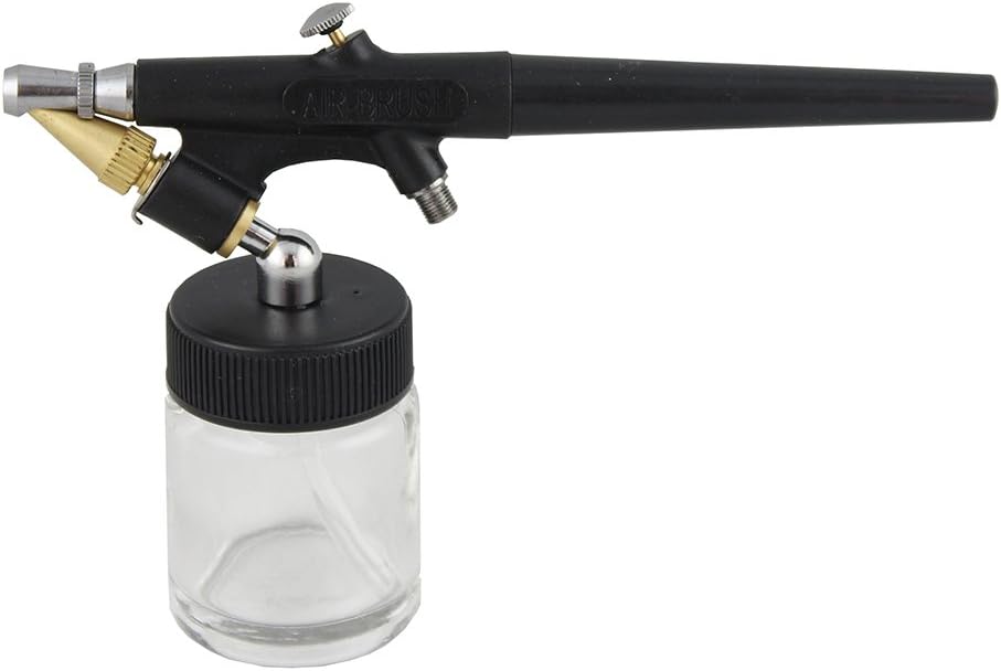 OPHIR 110V Pro Airbrush Kit Air Brush Compressor with Tank 0.2mm 0.3mm 0.8mm Airbrushes & Cleaning Kit for Model Hobby Painting Body Tattoo Airbrush Set,Color Wheel Gift: Arts, Crafts & Sewing