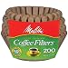 Melitta 62957 8 To 12 Cup Natural Brown Basket Coffee Filters 200 Count  (Pack of 2) primary