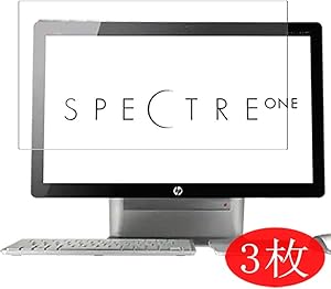 【3 Pack】 Synvy Screen Protector for HP Spectre ONE 23-e200 All-in-One AIO 23.6" TPU Flexible HD Film Protective Protectors [Not Tempered Glass]