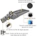 1000LED LED Shoebox Pole Light, 200W 21,500 Lumens, (600W-750W Eq.), Parking Lot Flood Light, 5000K, AC110-277V, Waterproof IP65, Street Area