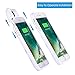 iPhone 8, iPhone 7, iPhone 6 Battery Case, Marble Series - 3500mAh Ultra Slim Extended Battery Backup Charging Case Charger Pack Power Bank - White