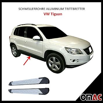 Schwellerrohre Aluum Trittbretter Fur 2007 2016 Almond 173
