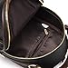 Gashen Women's Mini PU Leather Backpack Purse Casual Drawstring Daypack Convertible Shoulder Bag (black)