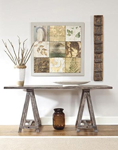 Ashley Vennilux Console Table in Light Brown