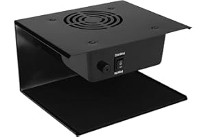 QUTUNI Nail Dryer for Regular Polish, 300W Nail Drying Fan with Hot and Cool Air, Professional Air Nail Dryer for Manicure Salon and Daily Home Use